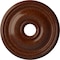 Ekena Millwork Bradford Medallion (Canopies up to 4 3/8"), 18 1/8"OD x 3 3/4"ID x 1 1/8"P, Burnished Mahogany CM18BRBMC - alternate 1